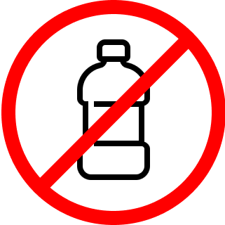 Liquids and gels forbidden